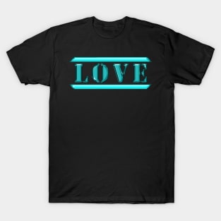 Love Light Blue T-Shirt